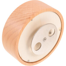 Drehbarer DIY-Spieluhrsockel aus runder Holzlegierung, vielseitig einsetzbar, gratfrei, Bastelzubehör