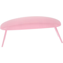 Manikyrhåndstøttepute for negler med glatt overflate og stabil plastdesign, bærbar neglearmstøtte til hjemmebruk