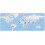 Μεγάλο Mousepad Γραφείου 300x700mm με Ραμμένες Άκρες Αντιολισθητική Βάση Μπλε 1