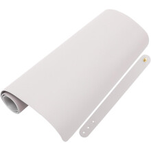 Pad de mouse de mesa de couro impermeável com forma alongada e espessada para uso doméstico e de escritório