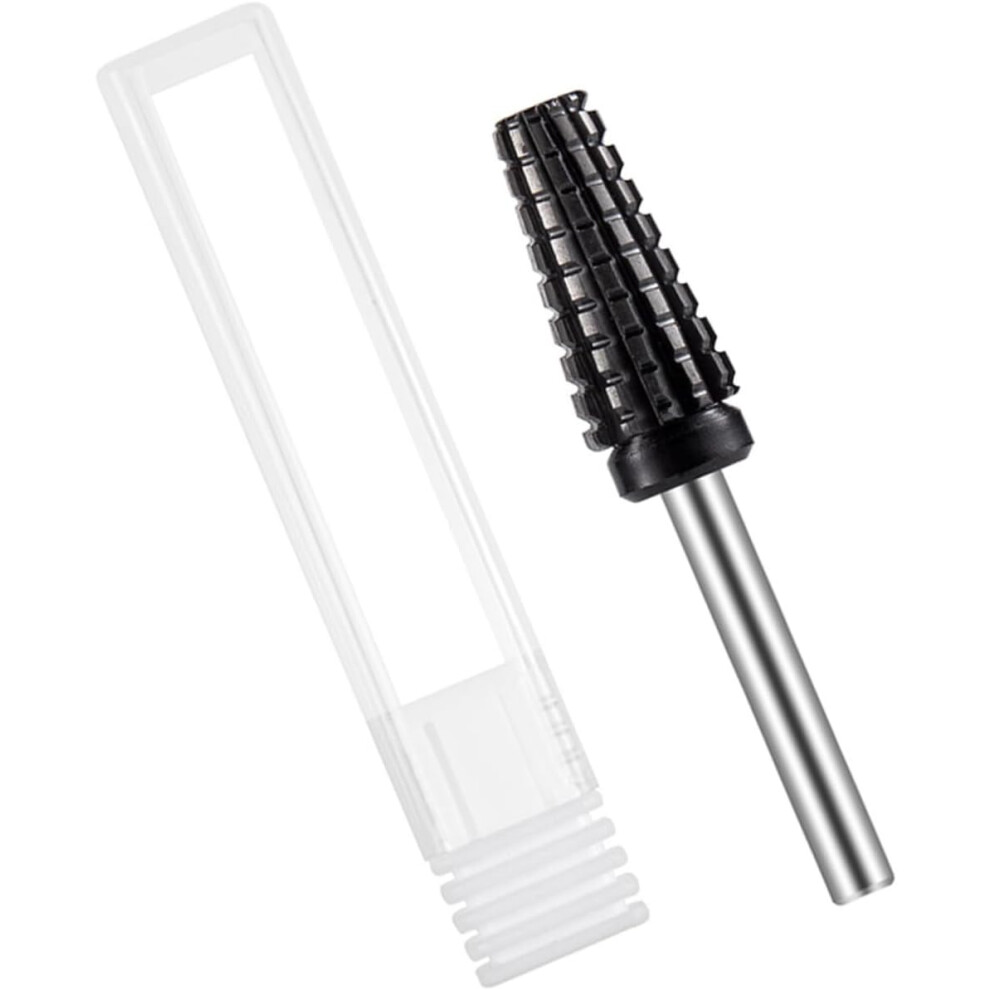 Hkhbjs Black Nail Art Drill Bit Manicure Bits For Women For Nail Salons For Polishing Trimming And Carving