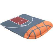Mattes, rutschfestes 3D-Mauspad aus Silikon mit Handgelenkstütze und Basketballmuster für ergonomische Handgelenkauflage