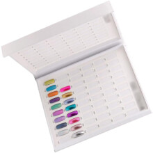 Farbkarte für Nagellacke, Gel-Nagellack-Displaykarte für Nagelkunst, DIY-Maniküre, professionelle Farbauswahl