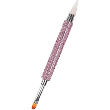 Elegante ferramentas de manicure Nail Art Pen Linha de desenho Paint Brush Drill Pen Multifuncional para design de arte das unhas