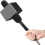 2 Pieces Portable Square Cube Shaped Interview Mic Microphone Flag Station Logo Superior Abs Material 4