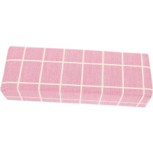 Plaid Hand Pillow for Nail Art Arm Rest Cushion for Manicure Comfortable Hand Support in Nail Salon