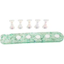 Nail Art Practice Stand Sturdy and Durable Holder for False Fingernail Painting Engaging DIY Manicure Tool