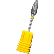 Juego de brocas multifuncionales para uñas, cabezales pulidores de manicura de acero de tungsteno XF de textura ultrafina.