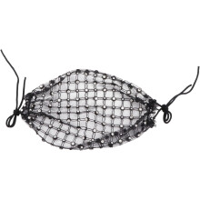 Strass-Festival-Schleier, dekorative Maske für Damen, Gesichtsmasken-Accessoire