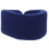 Navy Adjustable Sponge Neck Protector Neck Support Brace Skin-friendly Material Relieves Sprains Universal 1