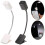 For Kindle & Notebook Reading Light Led Book Light Table Lamp Mini Flexible Clip 2