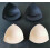 Bra Pads Bikini Pad Bra Inserts Push-up Pad, 3 Colors, Triangle Shape, Black_FC10 5