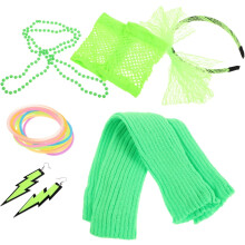 Stilvolle Accessoires für den Abschlussball: Neon-Leggings für Damen, Vintage-Schmuck im Flapper-Stil