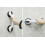 Confezione da 2 maniglie di supporto per doccia da 30 cm con ventosa resistente 5