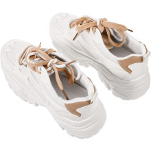 Andningsbara pappaskor för kvinnor Sportiga mesh-sneakers för träning och utomhusbruk
