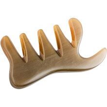 Meridiankamm, Ochsenhornkamm, Gua-Sha-Werkzeug für Kopf- und Körpermassage (Gua-Sha)