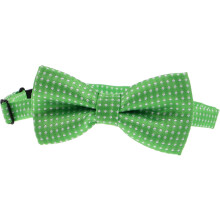 Verstelbare vlinderdas voor St. Patrick's Day, zacht en voorgebonden, ideaal als feestaccessoire voor jongens en andere feestelijke gelegenheden.