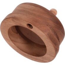 Porte-gobelet en bois, petit gobelet jetable, tasse à café rustique