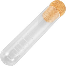 Tee-Ei aus perforiertem Glas, mikroperforiertes Glasröhrchen in Reagenzglasform, leicht zu reinigen, Holzgeschenk