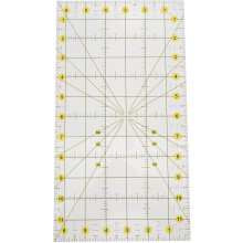 Acryl patchwork quiltliniaal met inchmarkeringen, draagbaar naaipatroon