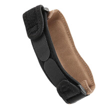 Patella-Kniebandage und Kniestützbandage, braun, stoßdämpfend