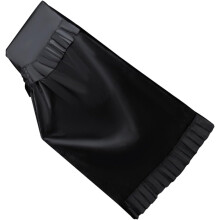 Housse de piano en velours noir, style moderne et minimaliste, protection intégrale, protection maximale contre la poussière