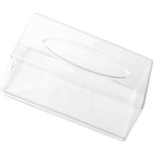 Rechteckiger Serviettenhalter aus Acryl für das Wohnzimmer mit angenehmer Haptik