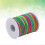String Rope Round Thread for Jewelry Making 3Pcs 100M Colorful Elastic 3