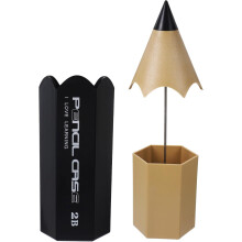 Stiftehalter in Stiftform, Aufbewahrung für Schreibwaren, Make-up-Pinselhalter, Becher, Schreibtischdekoration