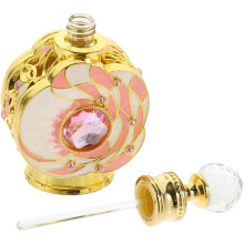 Flacon en verre pour huiles essentielles, flacon de parfum vide pour liquides