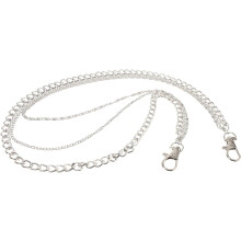 Veelzijdige legering hiphop broekketting, trendy unisex lange meerlaagse broekriemketting