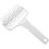 Pizzadeegperforator/roller, wit plastic, handig accessoire voor het maken van pizza's. 1