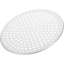 Plaque à pizza de cuisine ronde de 30 cm (12 pouces) en alliage d'aluminium robuste