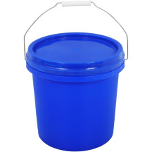 10 liter voedselemmer/opbergemmer/wijnvat/bus, multifunctioneel, gemakkelijk mee te nemen, blauw
