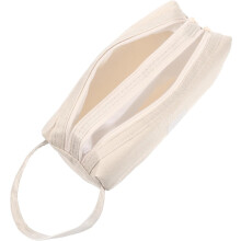 Portable Large Capacity Oxford Cloth Pencil Pouch with Double Zipper