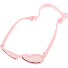 Herzförmige Sonnenbrille für Jungen und Mädchen mit polarisierenden TAC-Gläsern und UV-Schutz