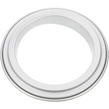 10-Zoll-Teigformring aus Aluminiumlegierung für Kekse und Kuchen mit glatten Kanten