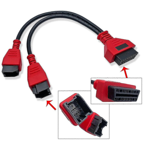 For CHRYSLER 12+8 Adapter Cable Autel MaxiSys Pro MS908P MS906 MK908P 1
