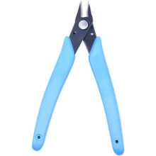 Nagel-Schmuckentfernerzange, Metall-Nagelkunstzange, blau, professionelles Maniküre-Werkzeug