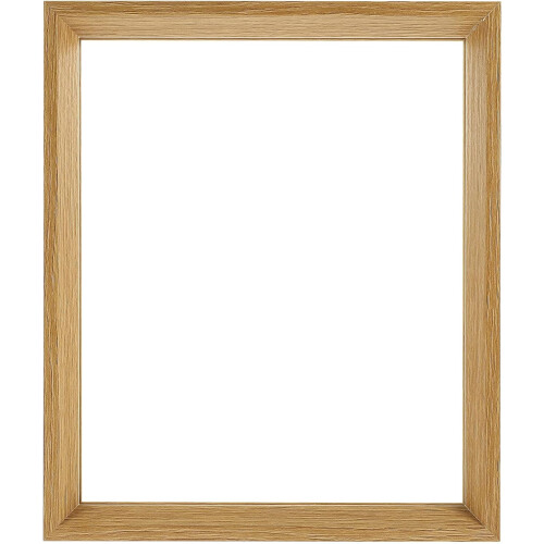 Bilderrahmen mit gepressten Blumen, schlichter Stil, Acryl-Holz, doppelseitiger Bilderrahmen