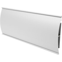Abteilungsschild aus Aluminiumlegierung, gebogenes Design, für Bürotüren, Wandmontage, Schildhalter, leeres Namensschild