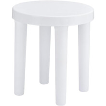 Taburete doméstico antideslizante de plástico, cómodo, grueso, pequeño y bajo, diseño sencillo, versátil y práctico para el hogar.