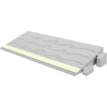Schwellenrampe aus Kunststoff, abgewinkelt, schlankes, modernes Design, einfach zu bedienen und zu pflegen, Rollstuhlrampe