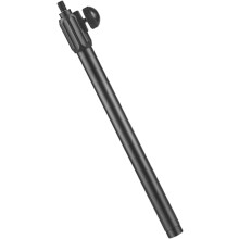 Bras de microphone extensible avec adaptateur à vis 3/8 pouce et réglage facile de la hauteur et de la longueur