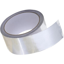 Hochtemperatur-Aluminiumfolienbandrolle 40 mm x 16 m, selbstklebendes Isolierfolienband
