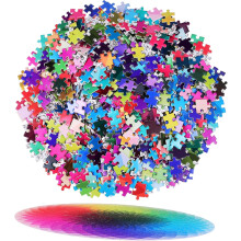 Puzzle arc-en-ciel de 1000 pièces pour adultes, dégradés changeants, facile à assembler et à apprécier.