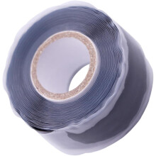 Wasserleckreparaturband 2,5 cm x 5 m, hochtemperaturbeständiges, selbstklebendes Silikon-Schlauchdichtungsband