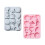 Crown Silicone Mold for Cake Border Decoration 6Pcs DIY Kitchen Tool 2