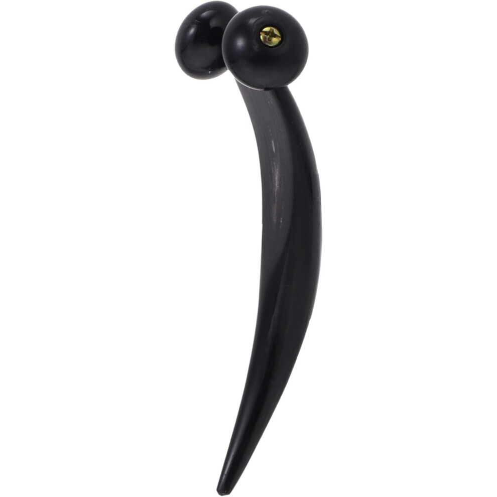 Hkhbjs Black Horn Massager Horn Manual Rolling Massage Wheel Muscle Roller