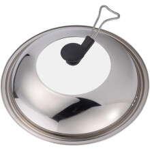 Tapa protectora para utensilios de cocina de acero inoxidable y vidrio para uso doméstico y cocina diaria.
